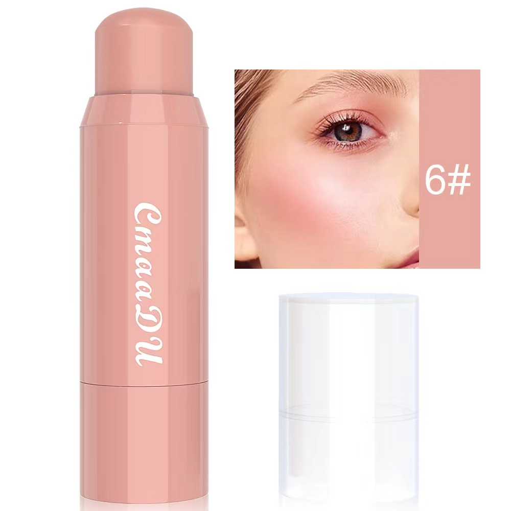CmaaDu  Lipstick Eye shadow Powder blusher 3way  3in1 Makeup colour stick for cheeks and lips&eyeshaow Long Lasting Velvet Liquid Lipstick   Sexy Lip Tint06