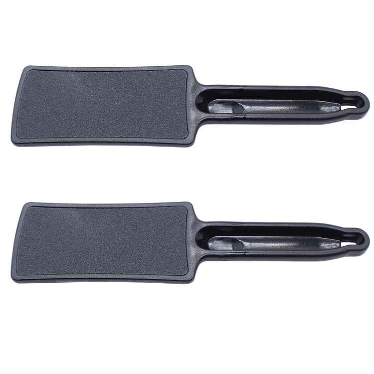 Dead Skin Remover Brush Foot Rubbing Exfoliating Clean Tool Foot Care Pedicure Accessories Black 600Pcs/Box