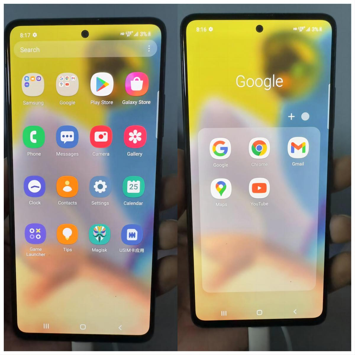 Samsung Galaxy A51 5G 128+6GB 4500mAh 6.5" 48MP + 32MP 2G/3G/4G/5G LTE Android single SIM Smartphones Waterproof google Smart Phones