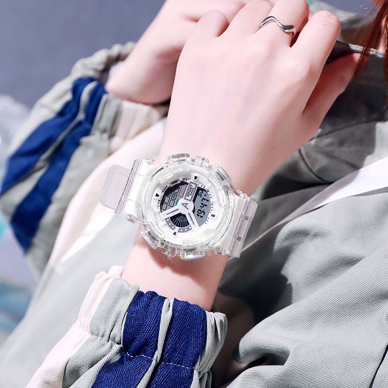 169 Luminous Waterproof Spreadsheet Electronic Sports Watches With High Facial Value For Student Men And Women Ladies