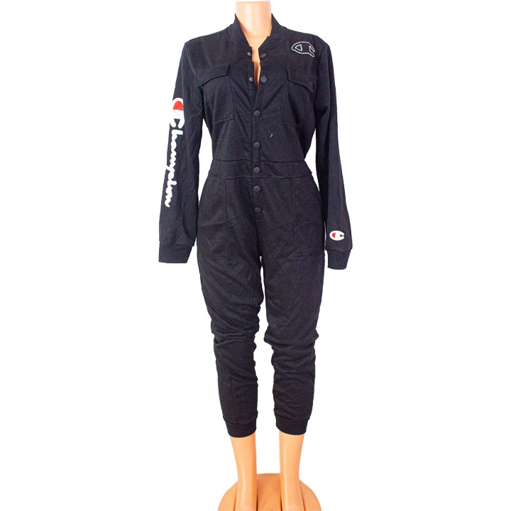 Champion Unisex Jumpsuit - Super Fleece Coveralls Jumpsuit  M