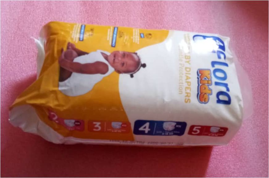 12 IN 1 FLORA KIDS BABY DIAPERS