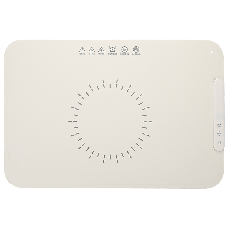 Silicone warm vegetable plate heating plate flexible folding hot vegetable plate meal home kitchen smart insulation constant temperature dining table heating silicone pad