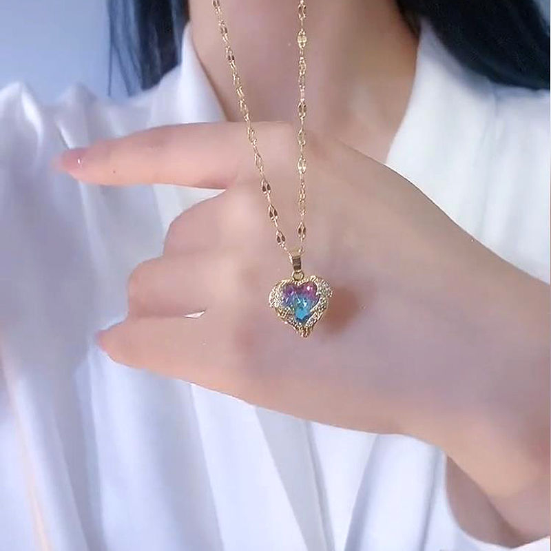 殿堂 韓国ファッション フラッシュダイヤモンドチェーン ヘアピン