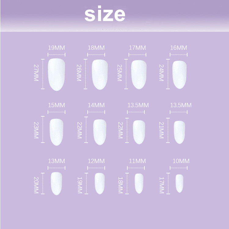 24PCS Fake Nails With Glue French style  Skin Colour Gold Line Nails  Press on Nails Art DIY Manicure Tool