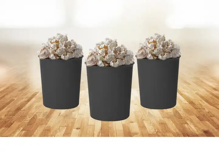 Round Disposable Plastic  Bin 7L