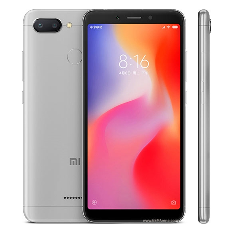 Xiaomi Redmi 6 Celular 4GB 64GB Googleplay Smartphone Android Cellphone Global Rom Version (Renewed)