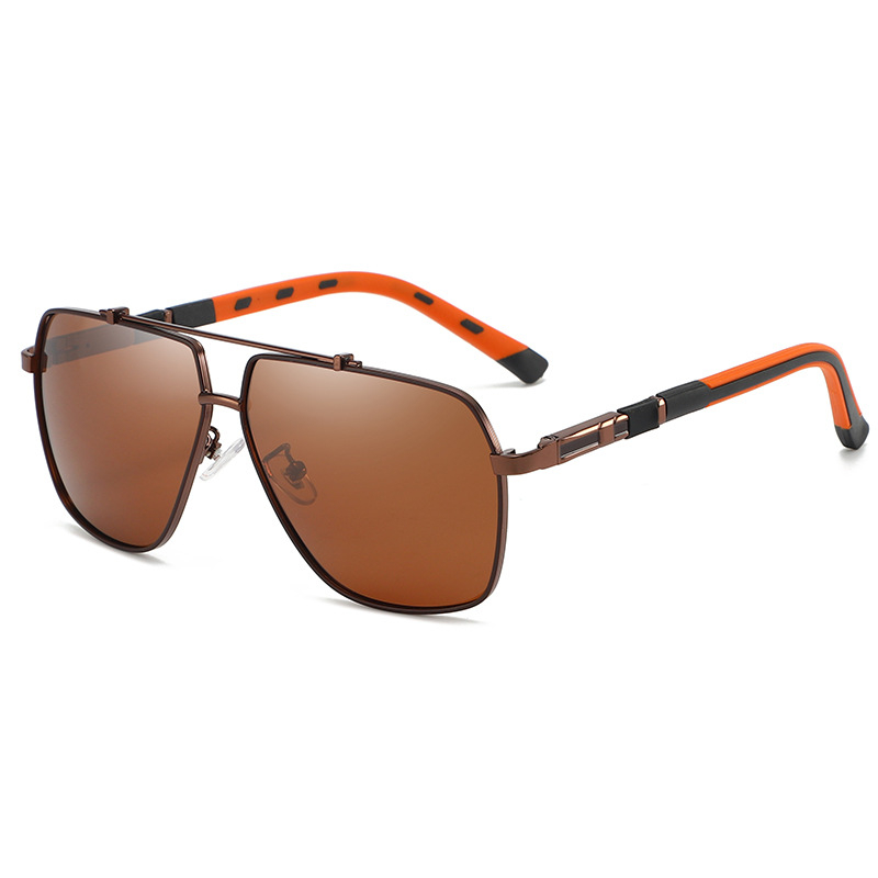 6321 New Metal Polarized Sunglasses Men with Sunglasses for Men Polarized Fishing