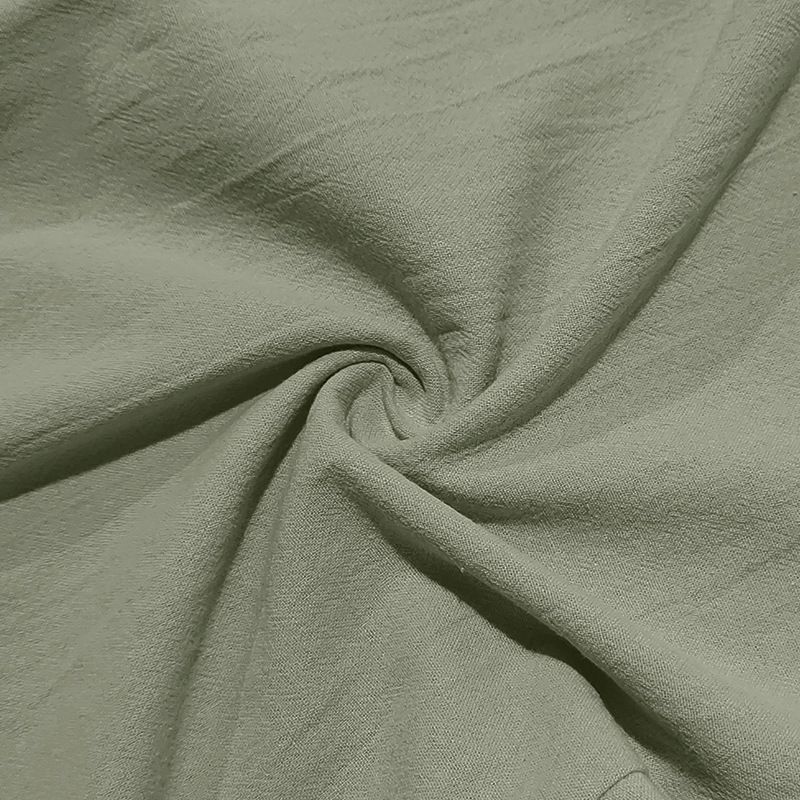 Men's Bottoms Pants Casual American Men's Cotton Linen Pants Button Decoration Drawstring Summer Beach Pants Straight Tube Solid Color Breathable Pants