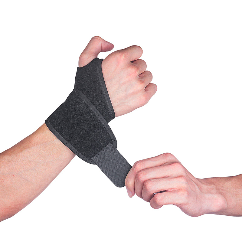 HS043 1Pc Wrist Guard Band Brace Carpal Tunnel Sprains Support Straps Gym Musculation Sports Bicycle Protect Pain Relief Wrap Bandage