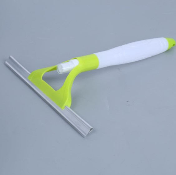 Double-sided spray glass scraper 2-in-1 window cleaner window cleaning tool artifact toilet floor scraping floor scraper