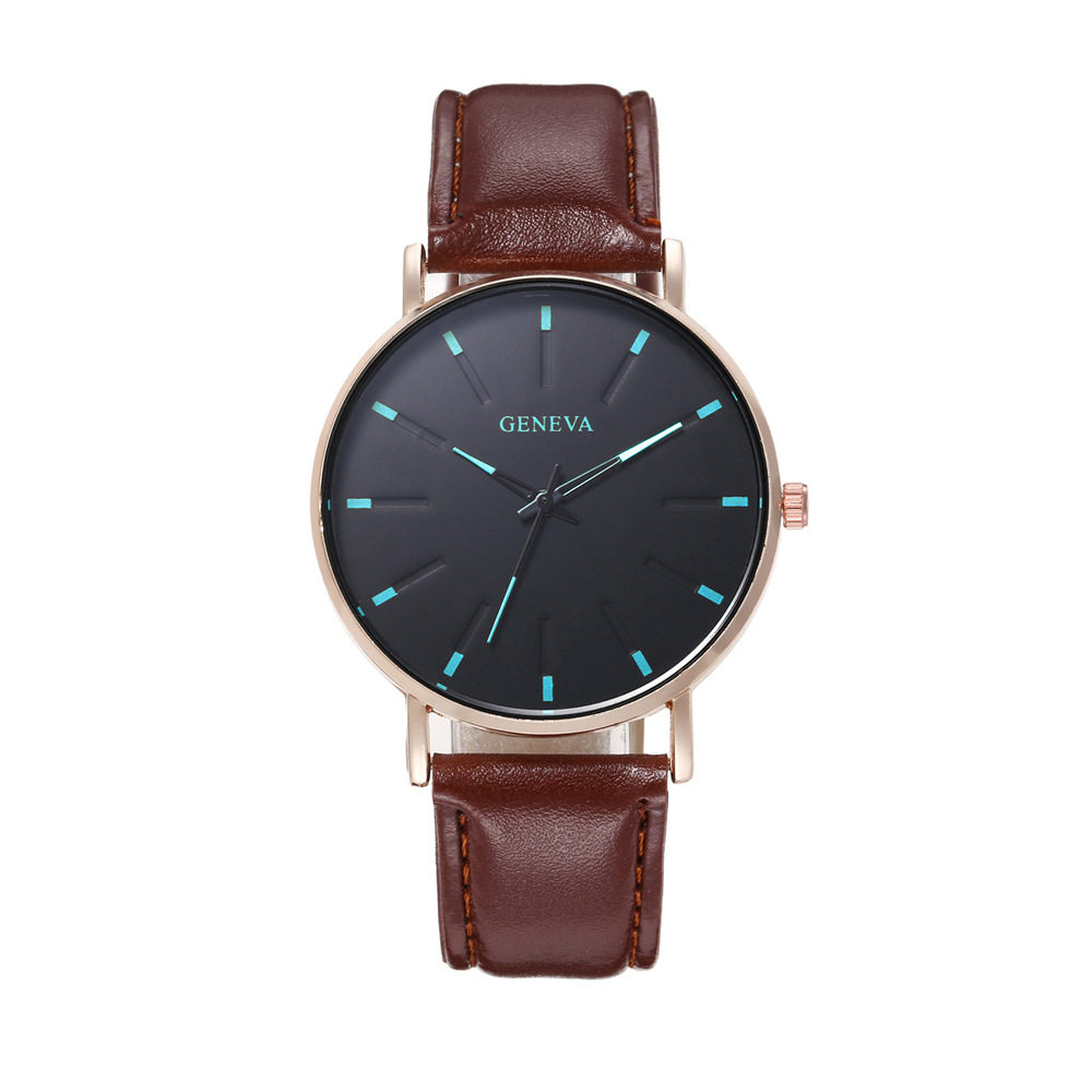 PD647-J Watch Men Lightweight Watches Leather Movement Men's Wrist Watch Minimalist Ultra Thin Classic Watch