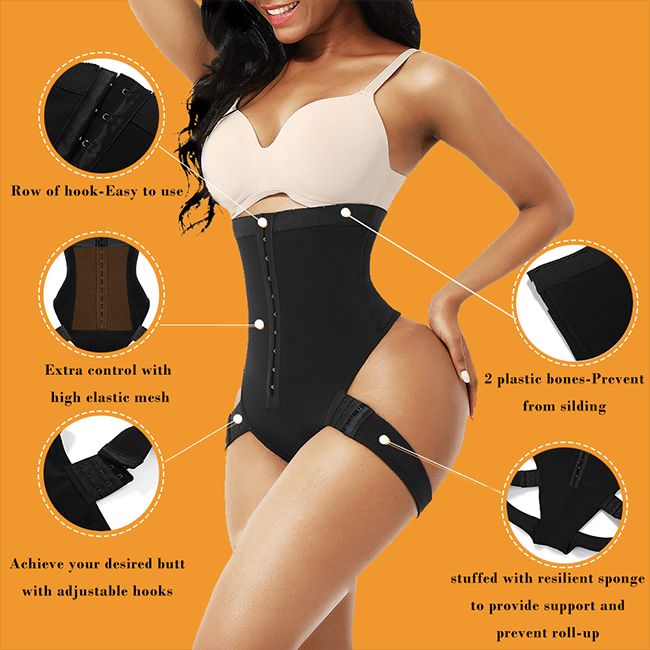 Waist Trainer Women High Waist Tummy Control Postpartum Underwear Sexy Hip Slim Corset Shapewear Fajas Body Butt Lifter Shaper