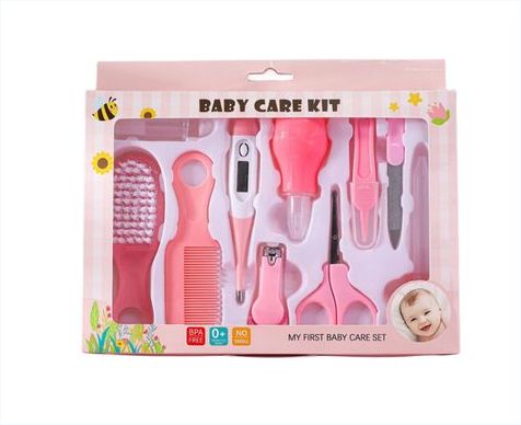 Genetic Baby Grooming Kit - 10 Pieces Pink