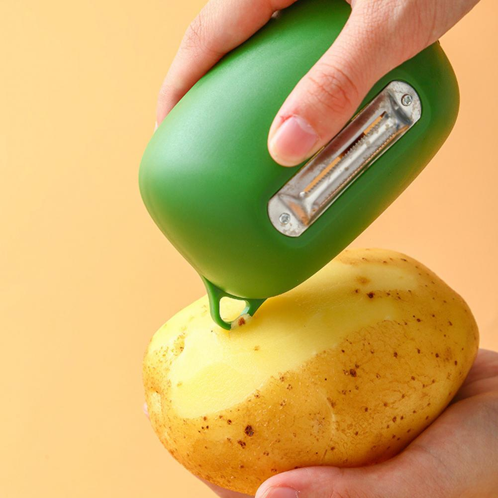 Multifunctional Storage Type Peeler With Storage Tube Compatible With  Apple, Vegetables, Kitchen Cutter