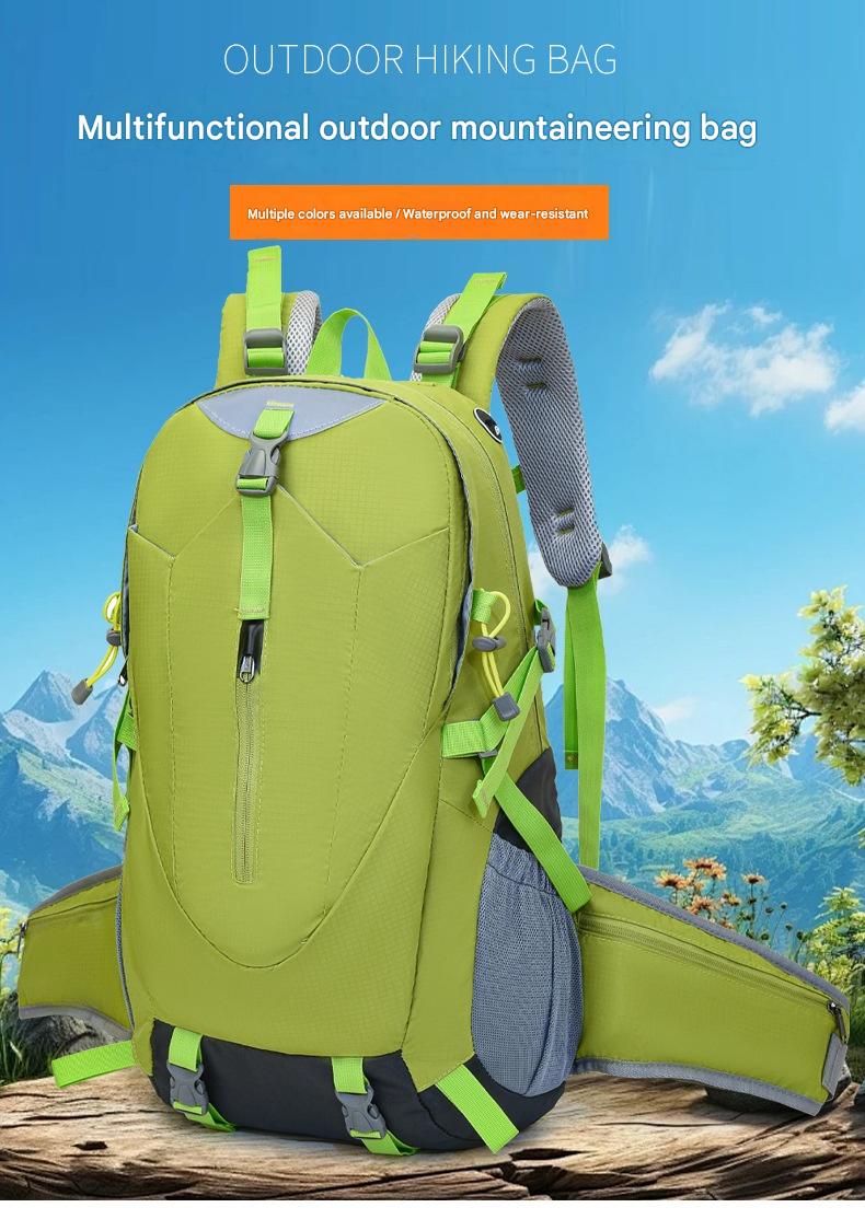 Outdoor Travel Hiking Backpack Waterproof Large Capacity Lightweight Cycling Camping Sports School Bag
