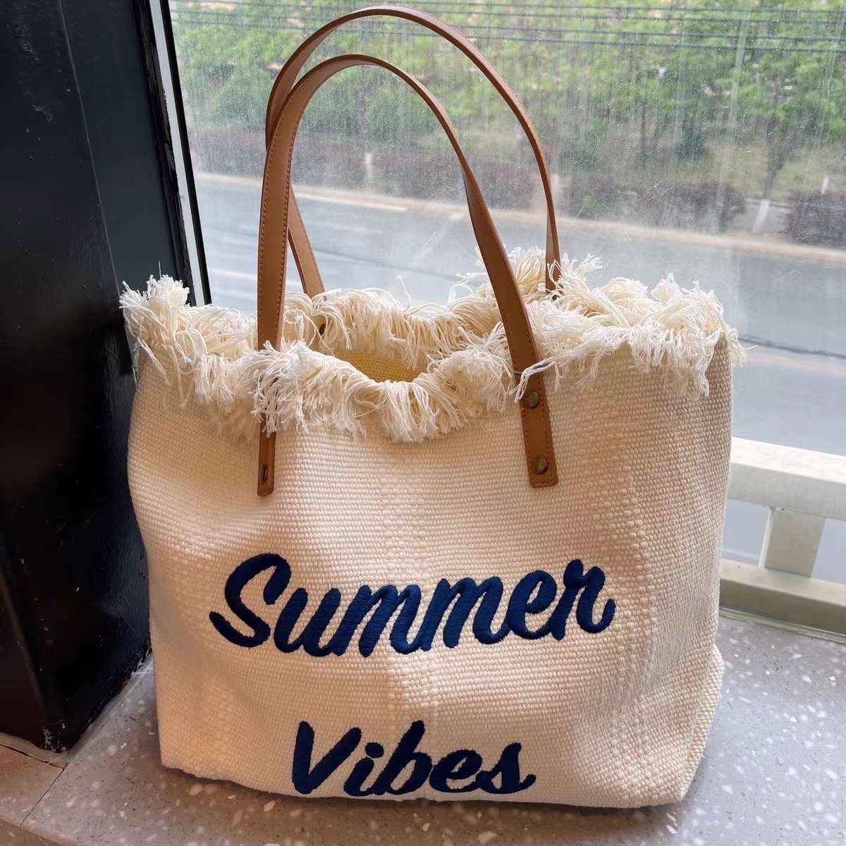 Hand Carry Travel Tote Bag Canvas Shopping Bag Canvas Handbags