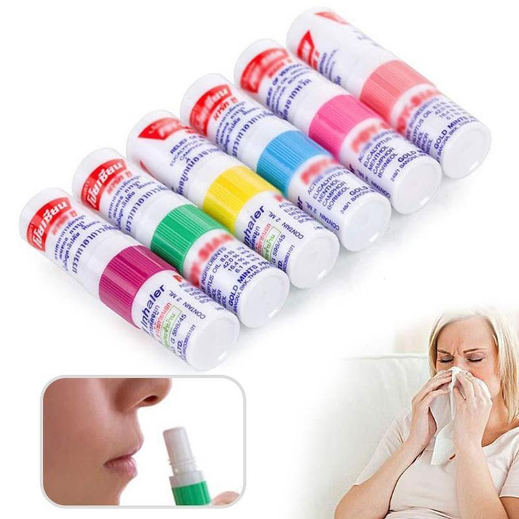 Nasal Inhaler Stick Herbal Nasal Stick For Anti-mosquito, Motion sickness and seasickness ,Cold and stuffy nose Refreshing Dizzy