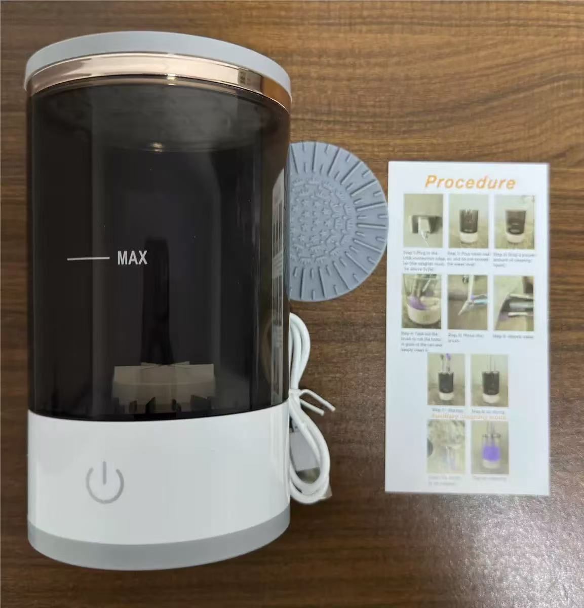 Automatic Makeup Brush Cleaner - Deep Clean & Dry 