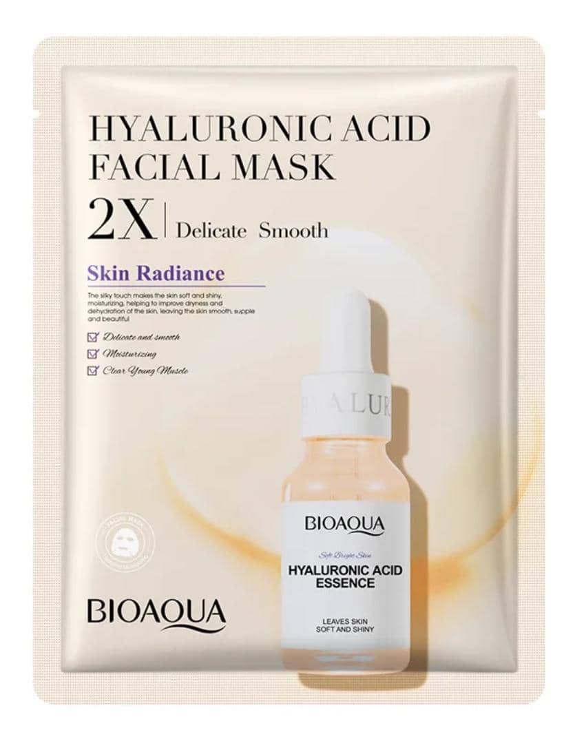 Centella Asiatica Collagen Facial Mask Moisturizing Hydrating Hyaluronic Acid Sheet Mask