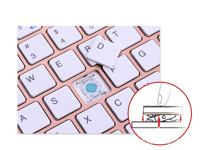 108S 2.4G Wireless Keyboard and Mouse Protable Mini Keyboard Mouse Combo Set For Notebook Laptop Mac Desktop PC Computer Smart TV PS4