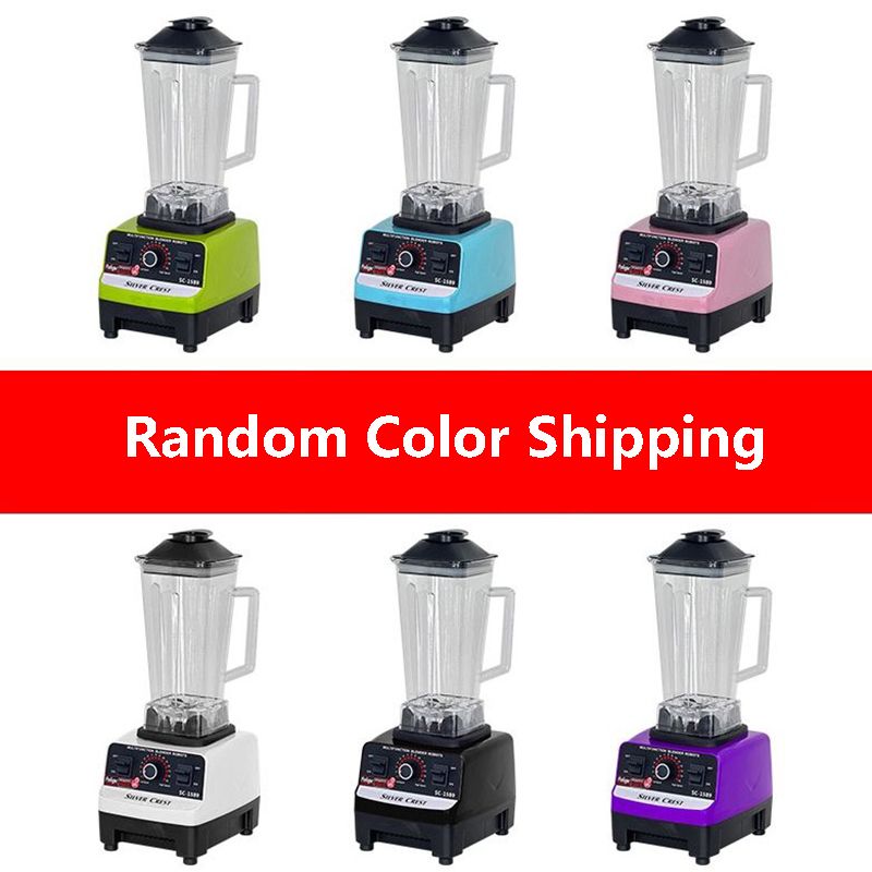 Table household Kitchen Multifunction 4500W 2 In 1 Juicer Blenders Mixer Mixeur Silver Crest Electric Blender with box