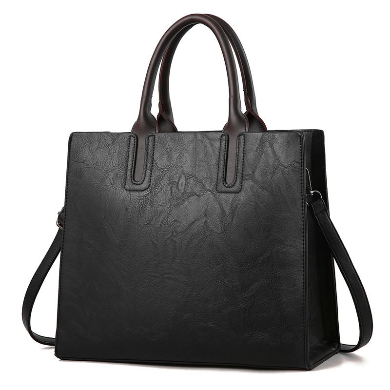 Large Handbags Women Bags Fashion PU Leather Women Shoulder Bag Big ladies Hand Bags Vintage Tote Bag