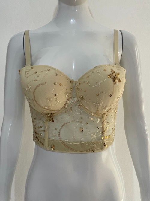 Victoria's Secret sexy lace embroidery thin shapewear herringbone corset, bra lingerie women's thin