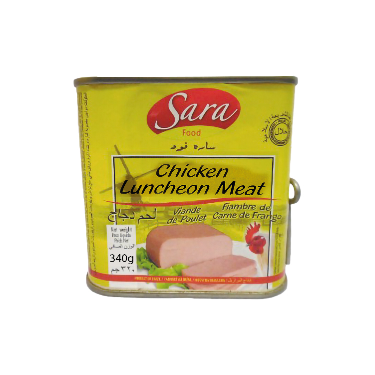 Sara Food Luncheon Meat: Chicken Trapez-340g
