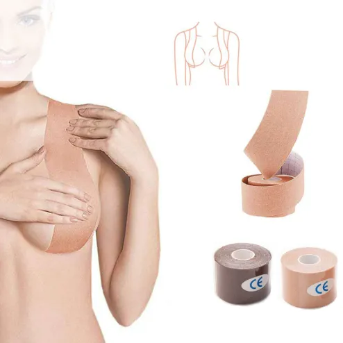 Sexy Push Up Bra 5CM*5M Pads Women Adhesive Invisible Breast Lift Up Bra  Tape Silicone Sticky Bra Boob Tape Strapless Bralette Stickers