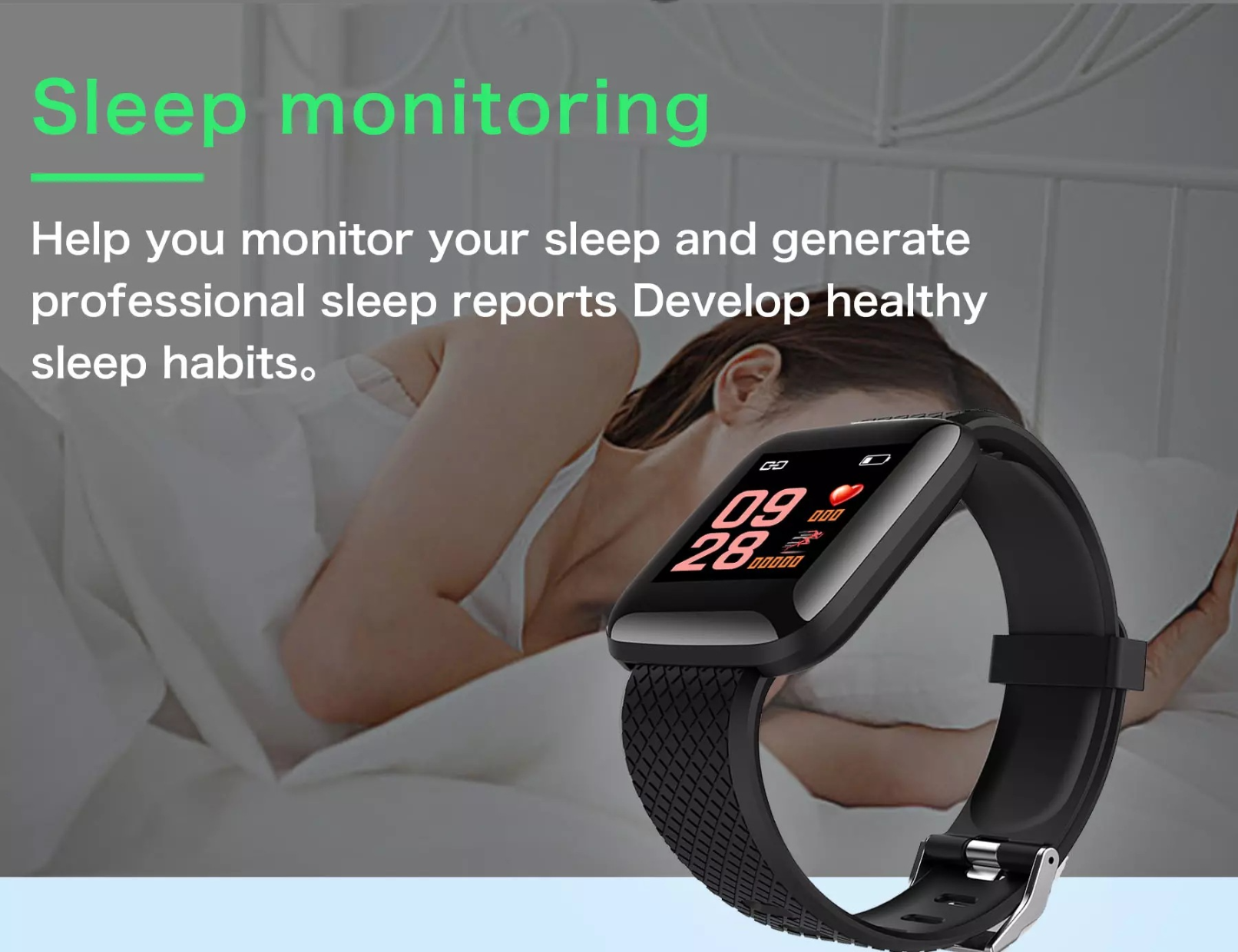 Hot selling 116plus color screen inligent celet information reminder push D13 SPORTS CELET 116plus