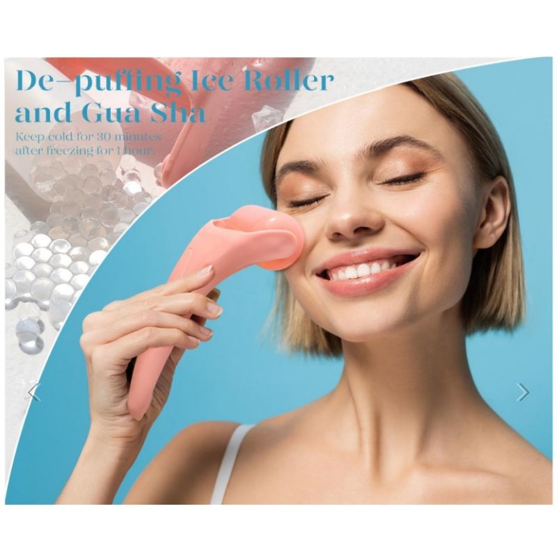 ICE ROLLER facial ice applicator massage lifting beauty tool ice bead roller CRRSHOP Beauty Tools free shipping Beauty Roller