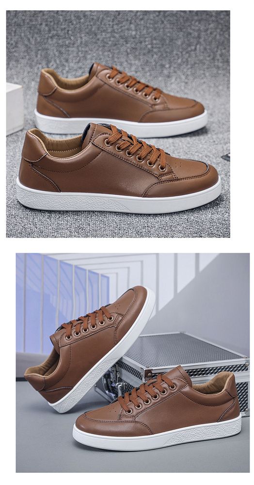 2024 autumn new men's shoes street board shoes Male Korean version student men's small white shoes Fashion casual shoes Fashion shoes G138