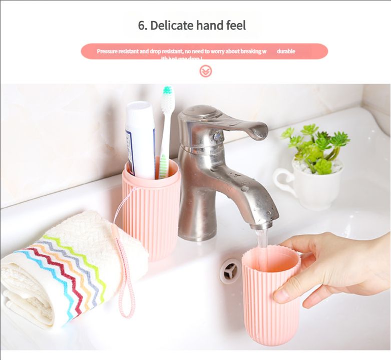 Simple household travel mouthwash cup, toothbrush bucket, toothpaste storage box, toothbrush box portable set