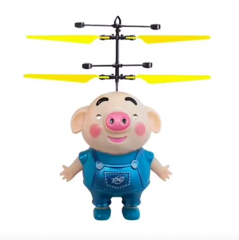 Flying toys flying new toy flying pig flying cute pig LED Flying Induction Helicopter Infrared Sensor Toys
