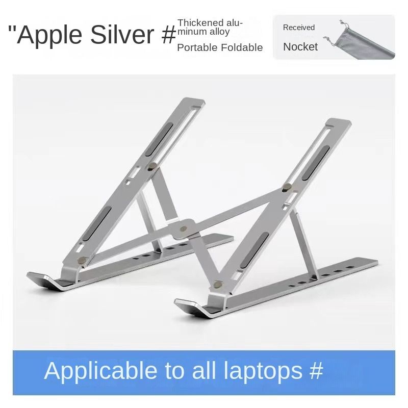 Notebook stand n3 Folding vertical display cooling support desktop lifting aluminum computer standsilver