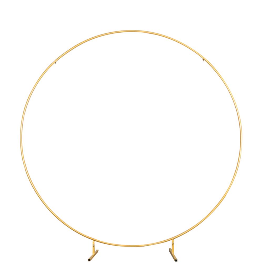Round Metal Wedding Arch, Flower Stand, Wedding Background Decoration, Balloon Arch, Birthday Party Home Decor