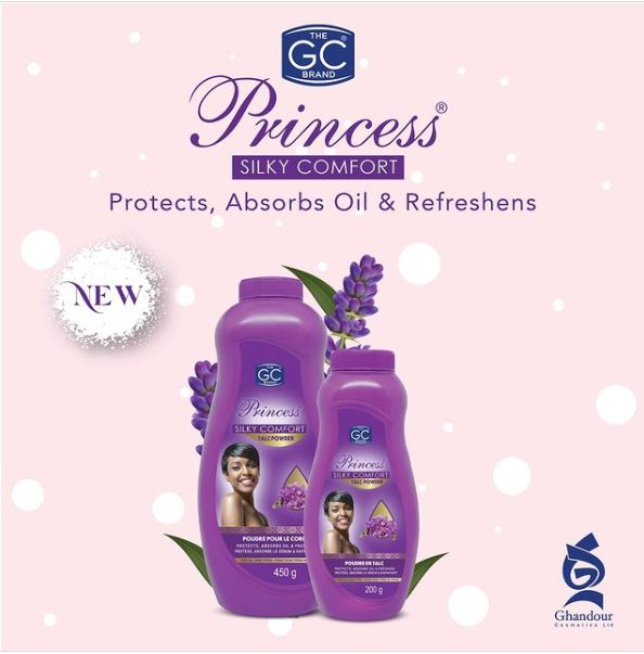 Princess Powder Silky Comfort Talc Powder 450g