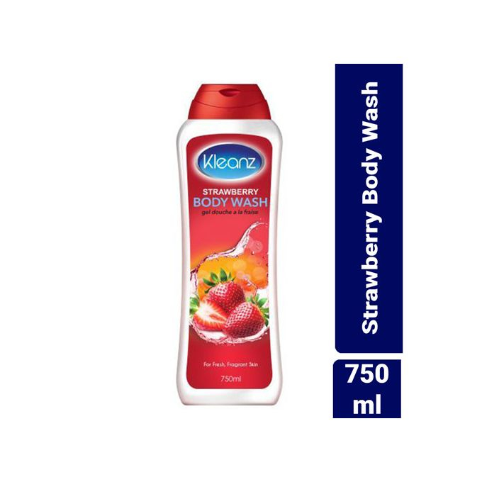 Ghandour Cosmetics Kleanz Body Wash - Strawberry - 750ml