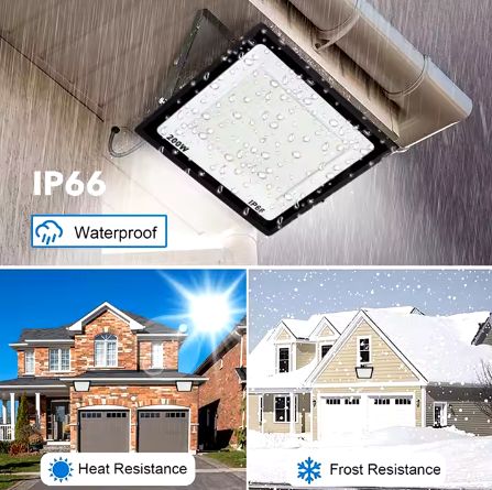 Tools Power Flood Light 30W/50W/100W/150/200W/300W LED Floodlight Outdoor IP66 Waterproof FloodLight For Garage Warehouse Garden AC 220-240V