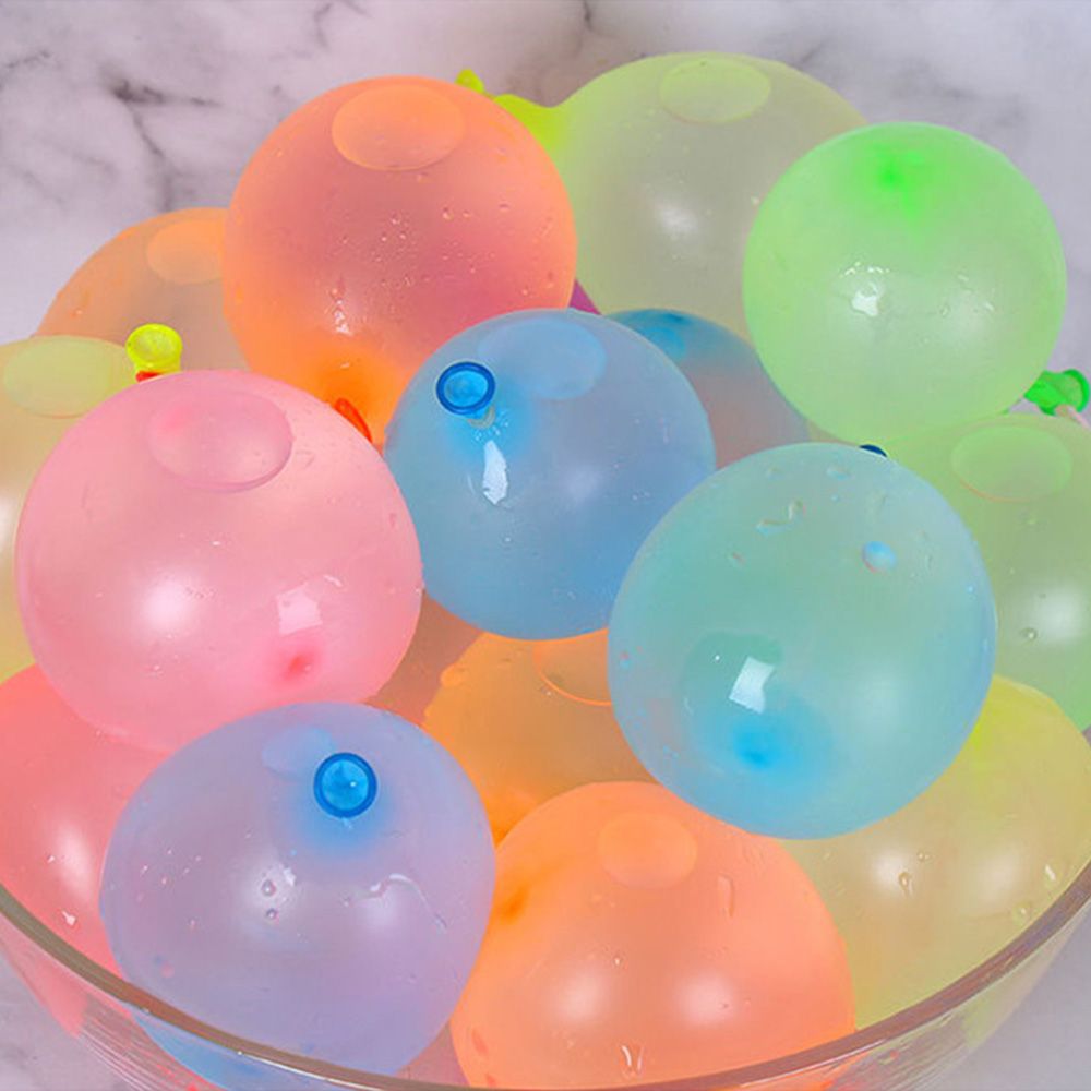 3 Bundles of Kids Water Balloon Refill Set 111 Water Fast Inflation Set Balloons Summer Splash Party Quick Fun Outdoor Backyard Water Toys for Pool