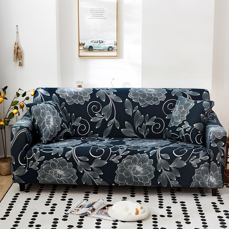 Elastic Four-seat Sofa Cover All-inclusive Cover Four Seasons Universal Combination Living Room Sofa Cover Full Cover
