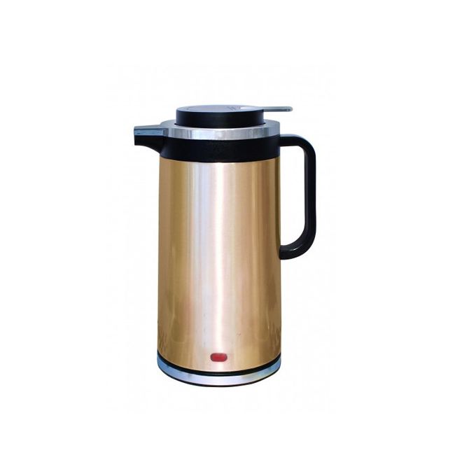 Dual Function Electric Kettle and Flask - 2.5 Litres Gold