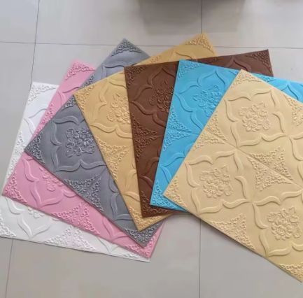 Home Decor Luxury Wallpaper Sticker Art Home Decoration Embossed 3D Wallpaper Wall Paper For Living Room