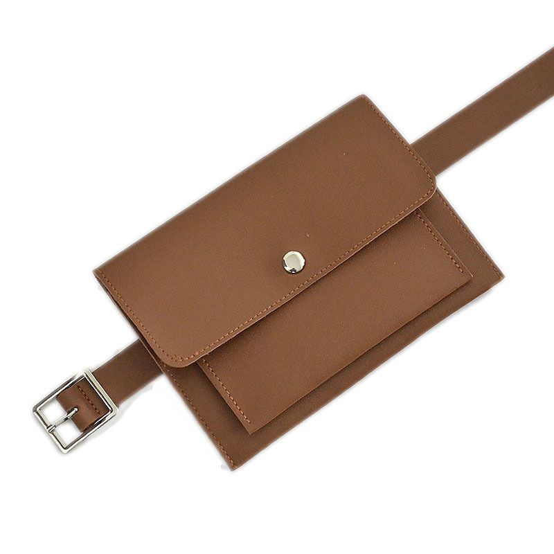 Classic Trendy Waist Bags Fashion Women Belt Pack Vintage Mini Bags Pu