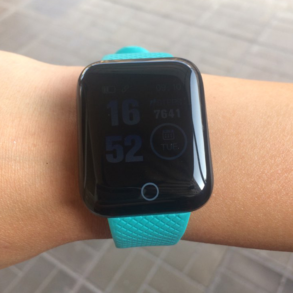 116 PLUS Sport Fitness Pedometer Color Screen Smart Bracelet Wristband Walk Step Counters Smart Band Men Women D13 Sport Watches