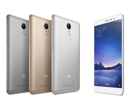 Xiaomi Redmi Note 3 Gold Silver Gray 16GB