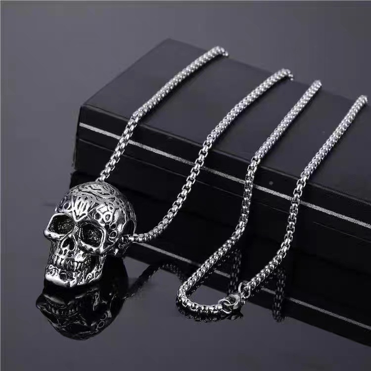 88888 Stainless Steel Necklace Men Personality Accessories Pendant Jewelry For Male