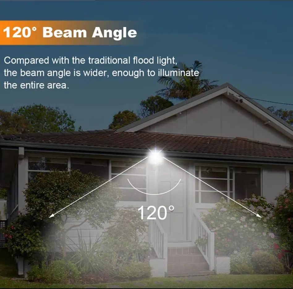 AUNONT LED Security Lights Garden Yard Garage LED Floodlight Remote APP Timer Group Dimmable Waterproof Smart LED Flood Lights Outdoor