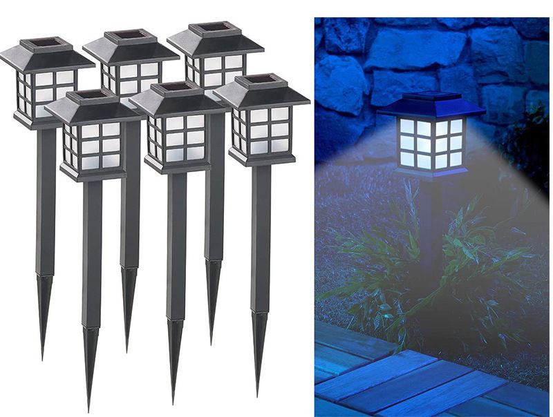 Solar lawn lights, grass atmosphere lights, villa garden landscape lights, outdoor courtyard lighting